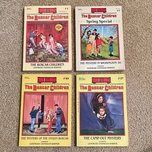 The Boxcar Children Book Set #'s 1, 2, 27, 49